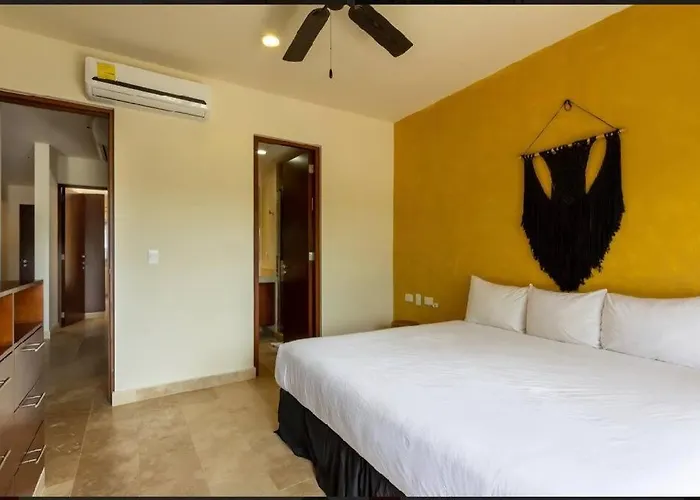 Chic Rooftop Ph, Private Pool, 1mi From The Apartamento Tulum