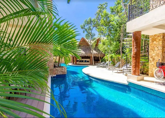 Chic Rooftop Ph, Private Pool, 1mi From The Apartamento Tulum