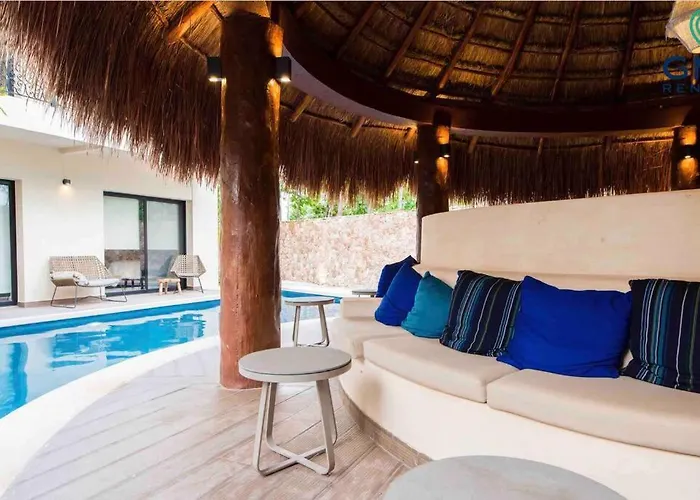 Apartamento Chic Rooftop Ph, Private Pool, 1mi From The Tulum