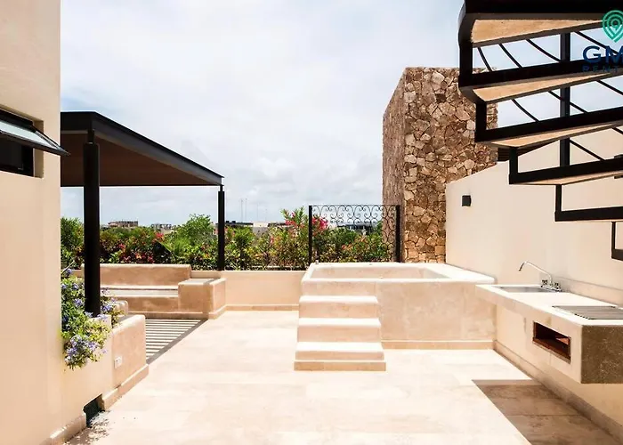 Chic Rooftop Ph, Private Pool, 1mi From The Apartamento *