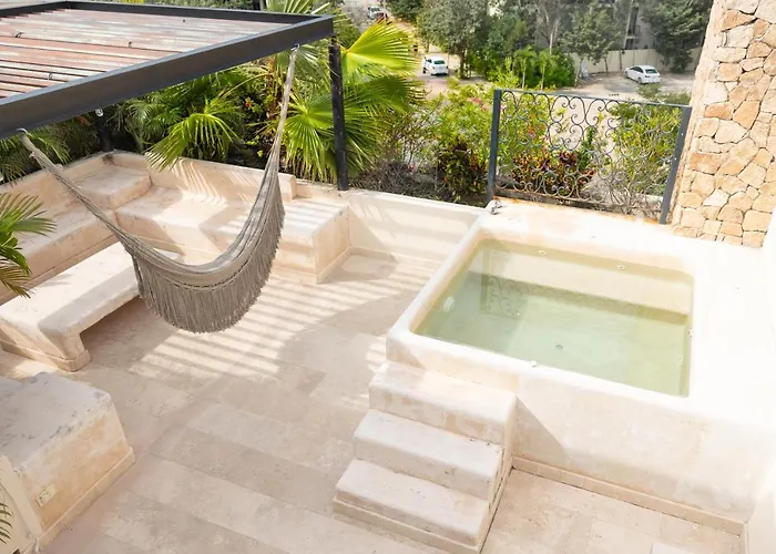 Chic Rooftop Ph, Private Pool, 1mi From The Tulum