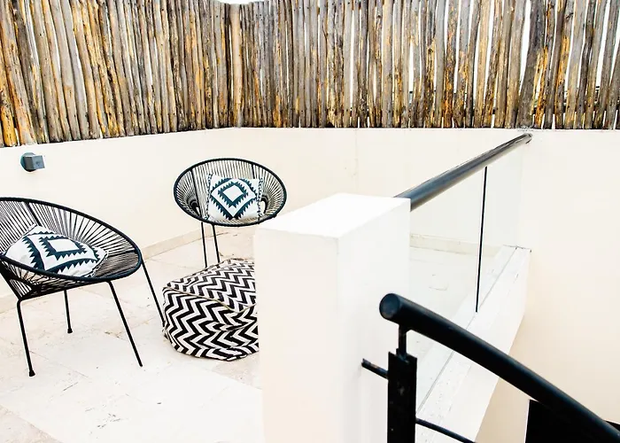 Chic Rooftop Ph, Private Pool, 1mi From The Tulum
